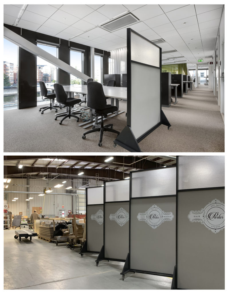American Millwork creates COVID19 Custom Partitions for Local